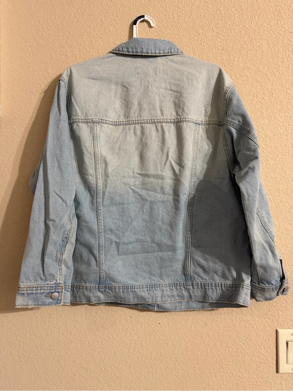 Universal Thread Light Blue Denim Jacket with Chest Pockets - Picture 5 of 5